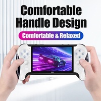 Console de jeu portable Gamegaga X18 Linux, écran 4,3 pouces, résolution 640x480, 10000 jeux rétro classiques intégrés, 9 émulateurs, AV