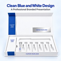 Boîtes en papier magnétiques personnalisées pour flacons de peptides avec impression de logo