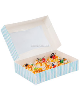 Scatola di Carta per Pane con Finestra Trasparente, Bestseller per Natale, Festival, Negozi e Feste - Product Image 1