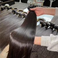 Lots de Cheveux Humains Bruts Birmans Bouclés en Gros, Cuticules Alignées, Non Traités, Double Trame, Extensions de Cheveux pour Coiffure Naturelle