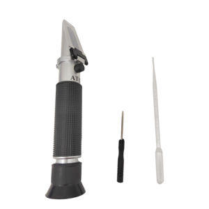 Instrument de mesure professionnel OEM Portable 0-80% teneur en éthanol mètre réfractomètre d'<span class=keywords><strong>alcool</strong></span> pour les boissons de fermentation du vin - Product Image 5