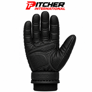 Gants d'hiver en peau de mouton en gros, compatibles écran tactile, doublés laine, pour détaillants de mode, logo personnalisé, fourniture directe usine - Product Image 5