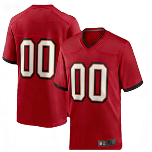 3D-Gedrucktes Kurzarm-T-Shirt mit Antibakterieller Wirkung für Amerikanisches Rugby-Team Uniform Cross-Border Herren 49ers Trikot NFL - Product Image 2