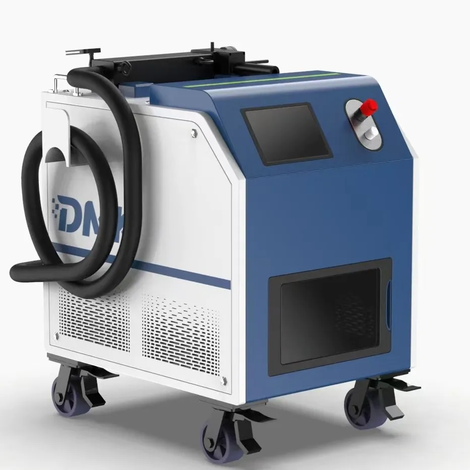المحمولة نابض آلة تنظيف بالليزر مع عالية الطاقة من 500W ل عشرة طرق دون الإضرار الركيزة