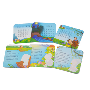 Kartu Flash Kertas pendidikan pembelajaran bahasa kustom populer 2025 dengan kotak khusus - Product Image 6