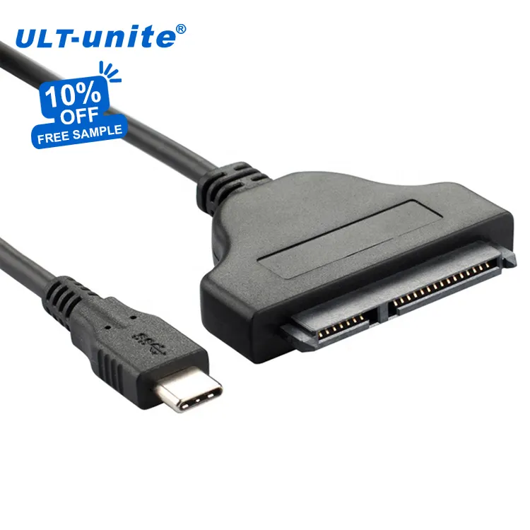 Cavo convertitore adattatore da USB tipo C a SATA ULT-unite per SSD HDD da 2.5 pollici