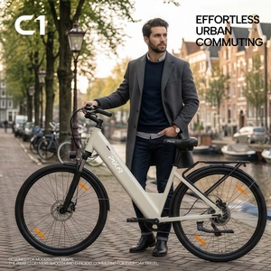 Vélo électrique urbain PIXAR C1 36V 250W avec cadre bas, batterie amovible 13Ah, autonomie 65 km, freins à disque Shimano 7 vitesses - Product Image 1