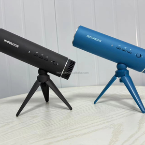 Asciugacapelli Pieghevole Senza Mani 1200W a Doppio Uso per Animali Domestici e Persone Blu e Nero - Product Image 4