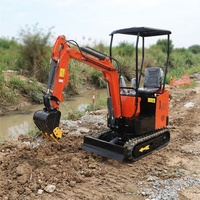 Pengiriman Gratis Euro 5 China Small Digger Ce Epa Mesin Penggali Mini Excavator Crawler Dengan Bucket Thumb Mesin Impor
