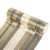Lot de 10 autocollants décoratifs en papier Washi noir et or, formes irrégulières, estampage à chaud, pour journal créatif et cadeaux