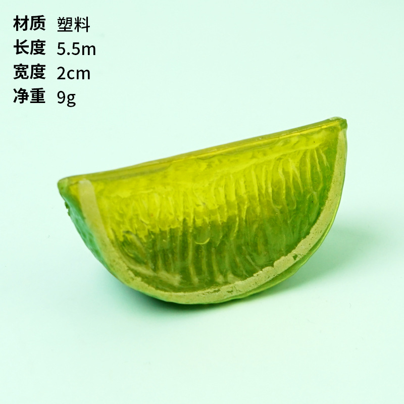 Blocs de citron vert en plastique
