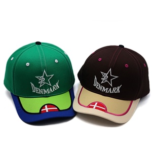 Cappello da Baseball all'ingrosso da corsa da due tonnellate di alta qualità 6 pannelli con logo ricamo personalizzato - Product Image 1