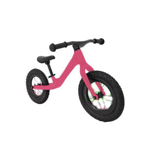 Bicicleta de equilibrio de fibra de carbono de 12 pulgadas para niños, bicicleta sin pedal de una sola velocidad para niños pequeños de 2 a 6 años - Product Image 1