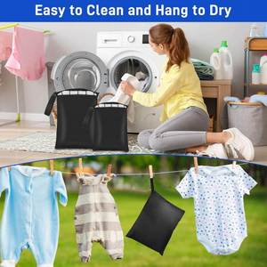 Waterproof Oxford Cloth Gym Bag Reusable S M L Sizes Wet Pool Clothes Bag for Beach Travel Day Care Fireproof Design - Product Image 6