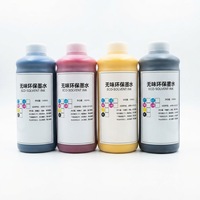 Pasokan Pabrik I3200 Head 4 Warna Tinta Ramah Lingkungan Tinta Transfer Berwarna Pigmen untuk Printer Eco Solvent