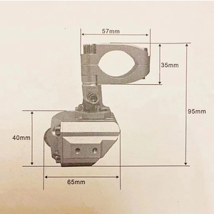 Luces LED antiniebla para coche, montaje de luz auxiliar para Honda <span class=keywords><strong>Africa</strong></span> <span class=keywords><strong>Twin</strong></span> CRF1000L NC700X, BMW F800GS, F850GS, <span class=keywords><strong>Yamaha</strong></span> MT07 y MT09 - Product Image 2