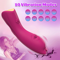 Nouveau design, vibrateur à porter sur le doigt, stimulateur anal et clitoridien, jouet sexuel pour adultes, vibrateur G-spot, masseur sexuel