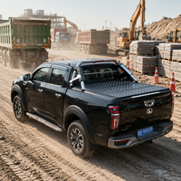 Couverture de benne coulissante à trois volets pour Mitsubishi Triton L200, en aluminium rigide, imperméable
