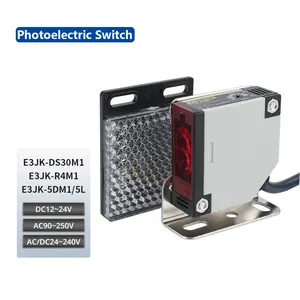 E3JK-R4M1 Specular reflection M2 24-240V DC/AC 4M Indoor Outdoor Wall Mounted Photoelectric Beam Sensor