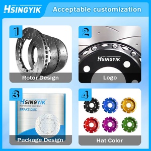 Disque de frein à rotor arrière Hsingyik 2 pièces pour <span class=keywords><strong>Audi</strong></span> A8L D5 Q7 SQ7 4M0615601P 350X28MM - Product Image 4