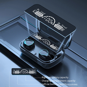 Eraysun Tai nghe nhét tai chống nước IPX7 Tai nghe nhét tai không dây Tai nghe nhét tai TWS chơi game với mic Tai nghe Hi-Fi Thuyền M10 - Product Image 5