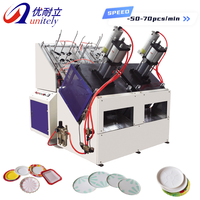 Machine automatique hydraulique pour assiettes en carton de 15-18 pouces, pour plats rapides et plateaux à fruits extra larges