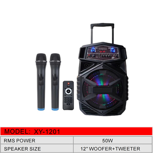 Altavoz BT recargable con carrito de <span class=keywords><strong>Karaoke</strong></span> de 12 pulgadas con función USB FM altavoz pa activo inalámbrico de diente <span class=keywords><strong>azul</strong></span> - Product Image 5