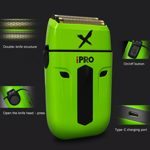 Professional Twin Blade Shaver for Face and Body LED Light Barber With <b>USB</b> Use Twin Blade Shaver - Product Image 5