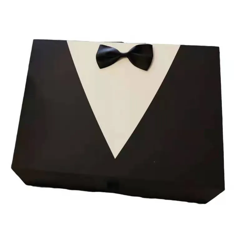 Großhandel Luxus Krawatte Knoten Pappkarton Verpackung Trend Box Mode Geschenk box