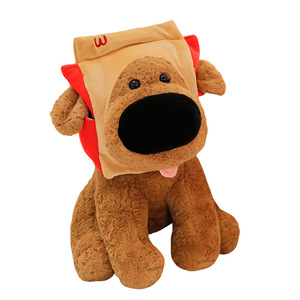 Peluches personnalisées Big Nose French Fries Dog Dolls, animaux en peluche pour machines à griffes, jouets pour enfants, jouets de dessin animé, jouet chien de dessin animé - Product Image 6