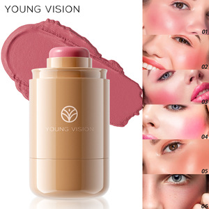 Young Vision Pocket <b>Blush</b> Stick 7.5g <b>Matte</b> Lip Cheek Dual Use Creamy Texture - Product Image 1