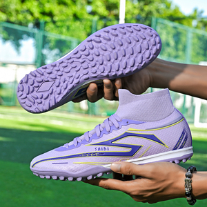 Chaussures de football professionnelles personnalisables pour l'entraînement <span class=keywords><strong>en</strong></span> <span class=keywords><strong>salle</strong></span> et <span class=keywords><strong>en</strong></span> extérieur, vente directe d'usine, chaussures de football de sport <span class=keywords><strong>en</strong></span> gros - Product Image 2