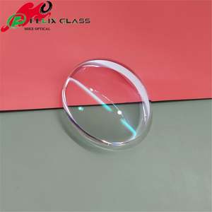 Lentille asphérique 1.56 pour lunettes, HMC, monofocale, en résine optique, pour lecture et myopie - Product Image 2