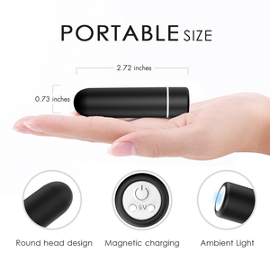 Telecomando Wireless <span class=keywords><strong>Love</strong></span> Bullet Vibrator Silicone impermeabile con 9 frequenza per donna - Product Image 4