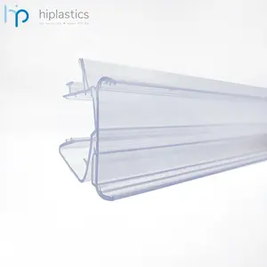 Hiplastics OPHDB Soporte de etiqueta electrónica de plástico transparente Sistema de solución ESL para visualización de precios minoristas