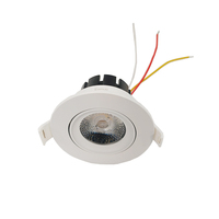 Benory 8W 38 degrés, blanc réglable 2000K-6000K, DALI DT8, downlight LED dimmable, PWM LOXONE KNX DALI, maison intelligente dimmable
