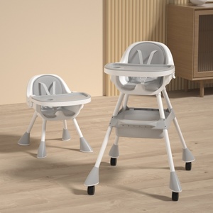 Autres articles pour bébés, nouveau design, siège rehausseur, chaise haute pour bébé 5 en 1, convertible en siège <span class=keywords><strong>3</strong></span> en 1, prix de la chaise haute pour bébé - Product Image 1