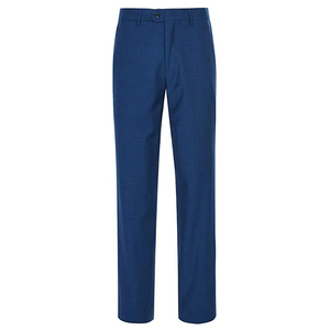 Personalizzazione avanzata <span class=keywords><strong>blu</strong></span> <span class=keywords><strong>doppiopetto</strong></span> 3 pezzi abiti da uomo Business Wedding & blazer - Product Image 5