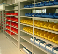 Contenedor de Almacenamiento Industrial Resistente, Plástico, Antiestático, ESD, Ahorra Espacio, Duradero, Multifuncional para Logística