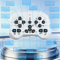 Robot chien télécommandé intelligent 2,4 GHz avec IA, commande vocale, apprentissage programmable, 10 canaux, pour cascades