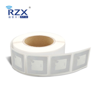 Etiqueta RFID ISO15693 ICODE SLIX para Biblioteca, 50x50mm 80x50mm, 13.56MHz, para una Gestión Eficiente de Libros