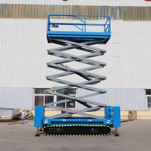 Piattaforma Semovente Articolata Idraulica Antiscivolo per Terreni Accidentati da 12m <span class=keywords><strong>con</strong></span> Certificazione CE ISO per Lavori di Costruzione Aerea - Product Image 6