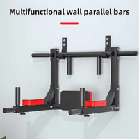 Barra de Ejercicios Multifuncional para Montar en la Pared, Barra Horizontal y Paralela, Soporte de Fitness para el Hogar, Equipo Deportivo para Interiores