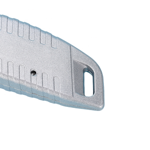 Cuchillo de caja automático de metal engrosado con apertura por resorte, cortador de papel de seguridad de aleación de aluminio para el hogar, cuchillo artístico extensible - Product Image 4