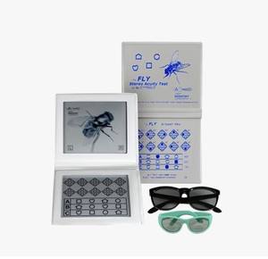 Teste de Visão Estereoscópica Fly Vision para Avaliação de Estereopsis Grossa e Percepção de Profundidade Fina, Testador Óptico de Olhos, Estereovectógrafo Fly Stereo - Product Image 1
