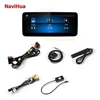 NaviHua Pantalla GPS para Auto Android de 12.3'' con Carplay Inalámbrico y Radio para Mercedes Benz Clase C W205 GLC X253 2015 2018, Estéreo para Auto