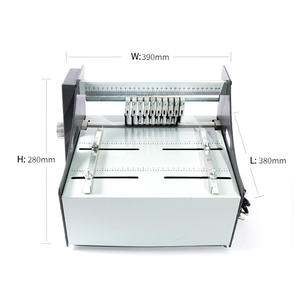 גרסה משודרגת SC-300 מכונת קיפול נייר רב תכליתית למשרד, מכונת קיפול נייר חשמלית רב תכליתית - Product Image 2