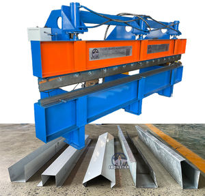 Machine à cintrer manuelle de 4 mètres, machine à cintrer simple pour matériaux de construction métalliques - Product Image 4