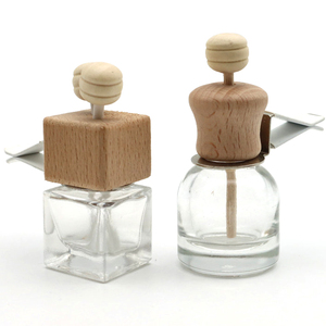 Difusor colgante de lujo para coche, botella de aceite, botella difusora de lengüeta para coche con cierre, <span class=keywords><strong>clip</strong></span> de ventilación, botellas de perfume vacías para salpicadero de coche - Product Image 4
