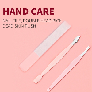 Oem Odm Factory Direct Order Pink Lovely Manicure & Pedicure Set Acero inoxidable Nail Art Herramienta <span class=keywords><strong>de</strong></span> cuidado <span class=keywords><strong>de</strong></span> uñas - Product Image 5